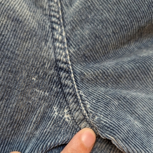 BLANK NYC Nowhere to Be Retro Corduroy Paperbag Waist Pants with Button Fly (27) - Picture 8 of 8